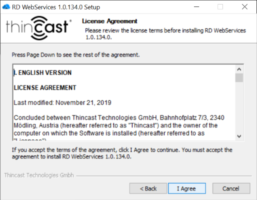 End-user license agreement