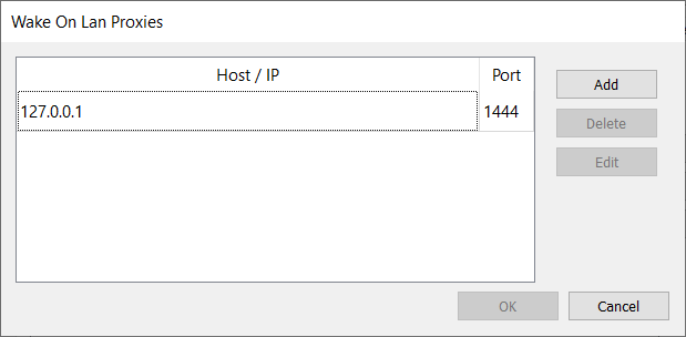 Wake on Lan proxy servers