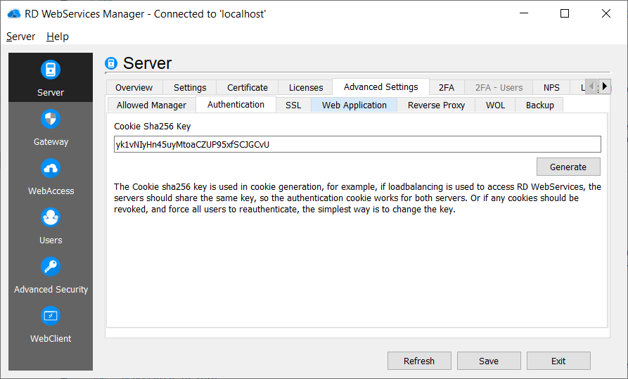 Allowed Manager IP Addresses / Ranges